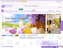 Tablet Screenshot of bestgiftbasketswithstyle.com